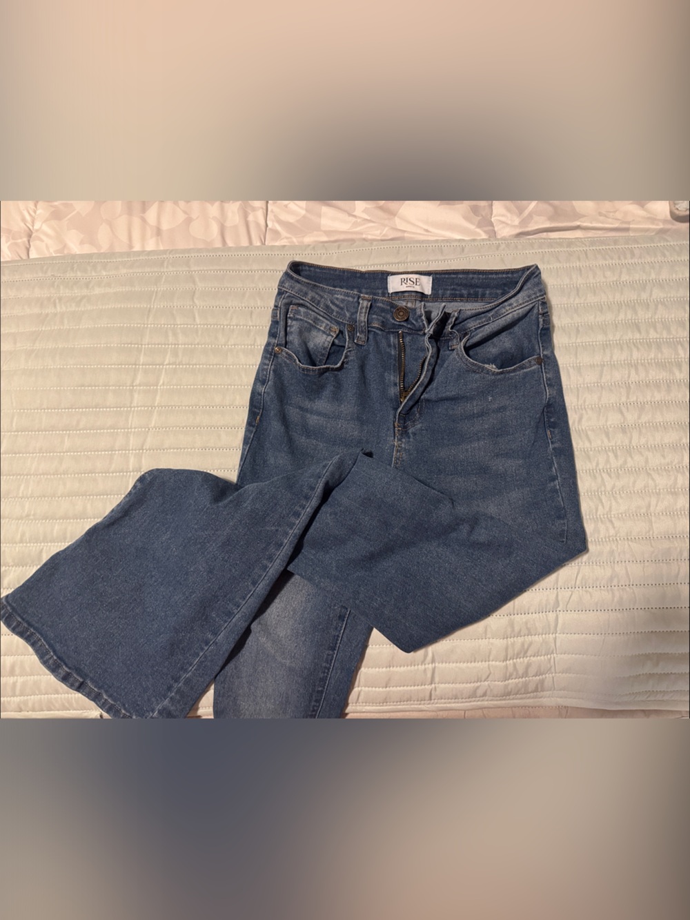 Denim Women's Bootcut Jeans in Medium Blue